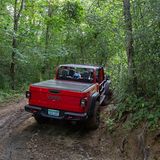 Auf der Pritsche findet einiges Platz