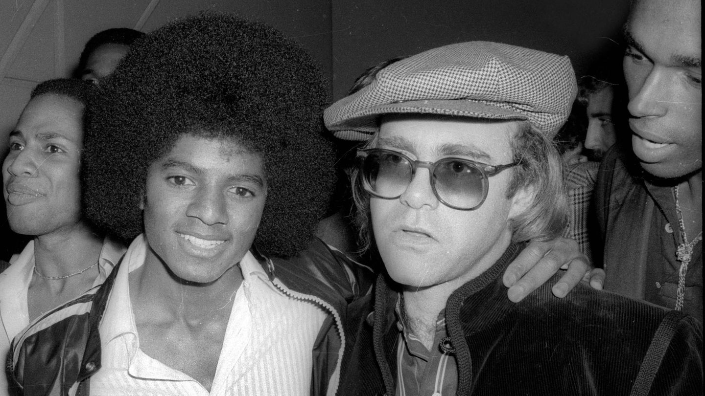 Michael Jackson und Elton John