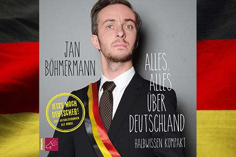 Jan Böhmermann und Co.: "Alles, alles über Deutschland": Mit diesen fünf Hörbüchern wirst du zum Ober-Alman