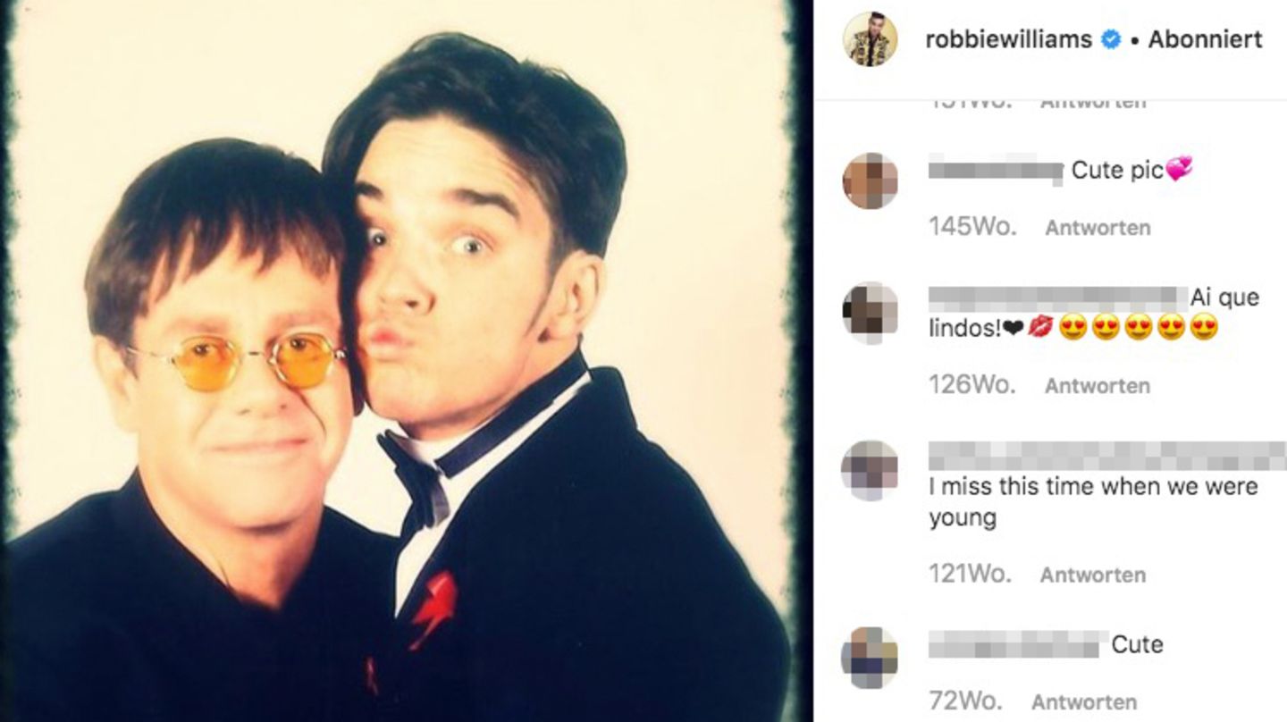 Elton John Robbie Williams