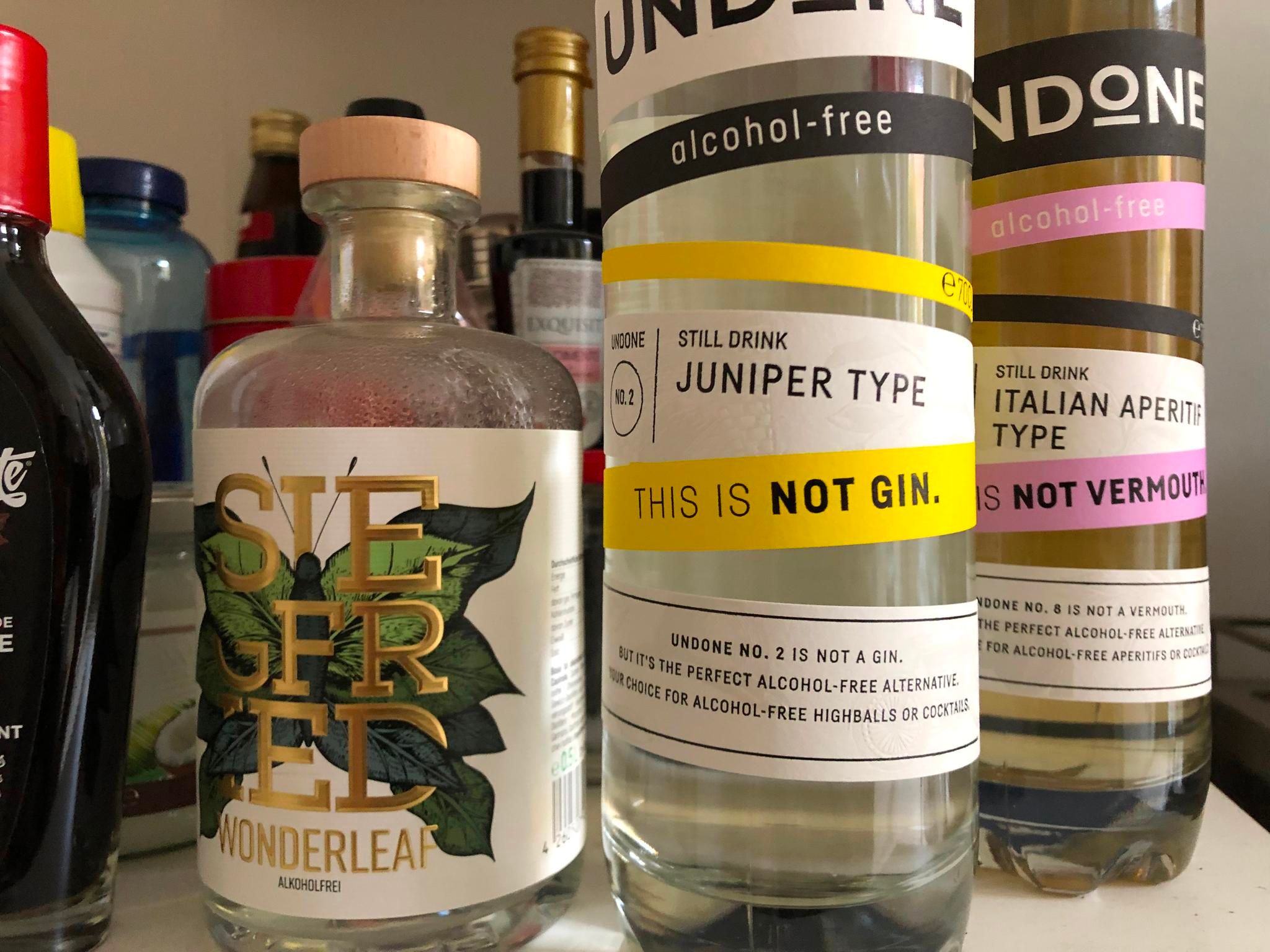 Undone, Seedlip, Wonderleaf: Alkoholfreier Gin der neue ist Trend