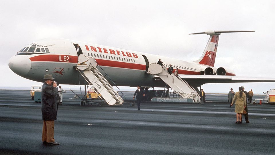 Iljuschin Il-62 der Interflug