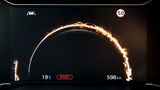 Ring of Fire: Wenn man in den Sport-Modus schaltet, geht das optische Spektakel los