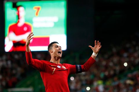 Cristiano Ronaldo ist der aktive Spieler mit den meisten erzielten Toren in seiner Karriere