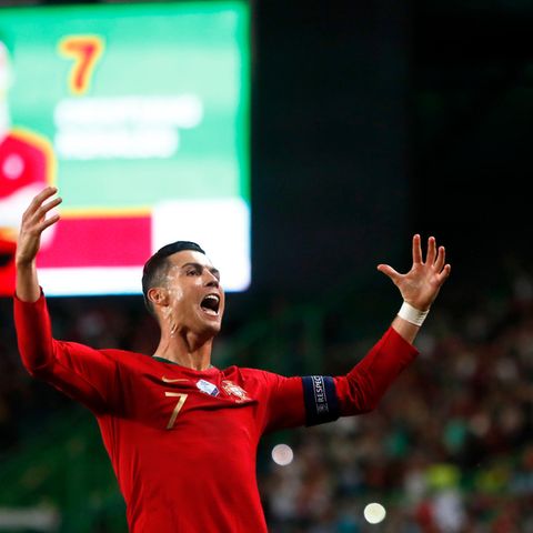 Cristiano Ronaldo ist der aktive Spieler mit den meisten erzielten Toren in seiner Karriere
