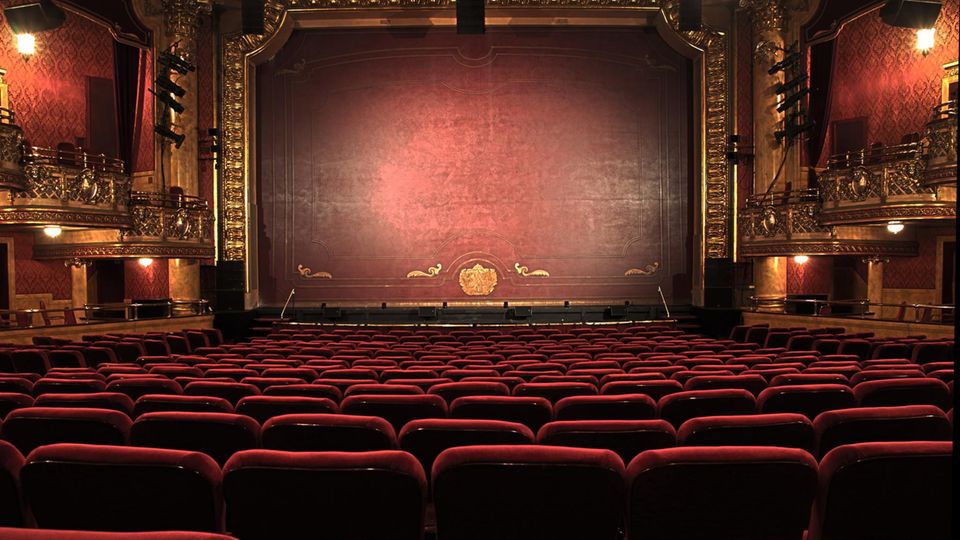 Ein leerer Theatersaal
