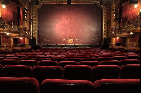 Ein leerer Theatersaal