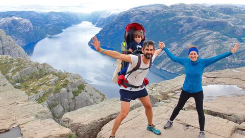 Wandern durch Fjord-Norwegen: "Es gibt kein schlechtes Wetter, nur schlechte Kleidung"“, sagen viele der Freunde zu Are Kalvø.