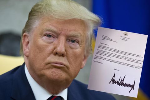 Das Schreiben, das Donald Trump am 9. Oktober an die Adresse des türkischen Präsidenten richtete