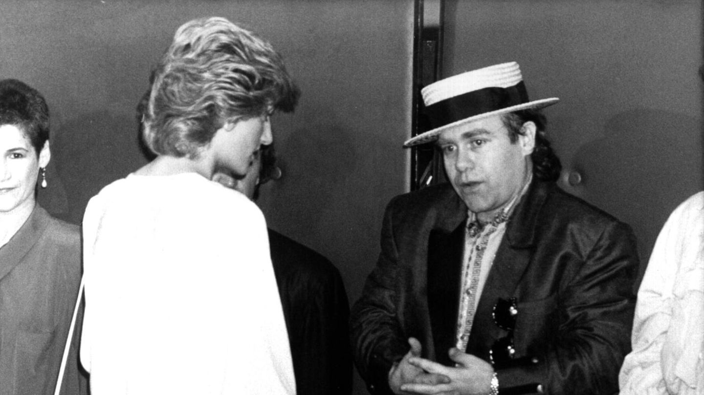 Prinzessin Diana Elton John