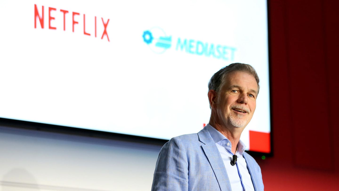 Netflix-Chef Reed Hastings ist trotz des wachsenden Wettbewerbs guter Dinge