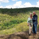 Salgado mit seiner Frau Lélia