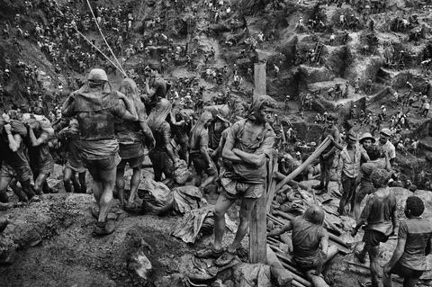 Die Goldsucher der Serra Pelada in Brasilien