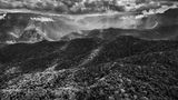 Die nebelverhüllten Berge im Norden Brasiliens