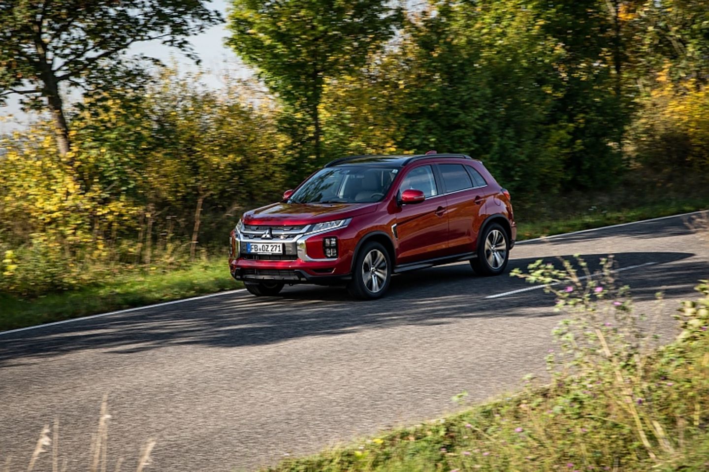 Nach 10,2 Sekunden erreicht der Mitsubishi ASX 2.0 FWD die 100 km/h Marke