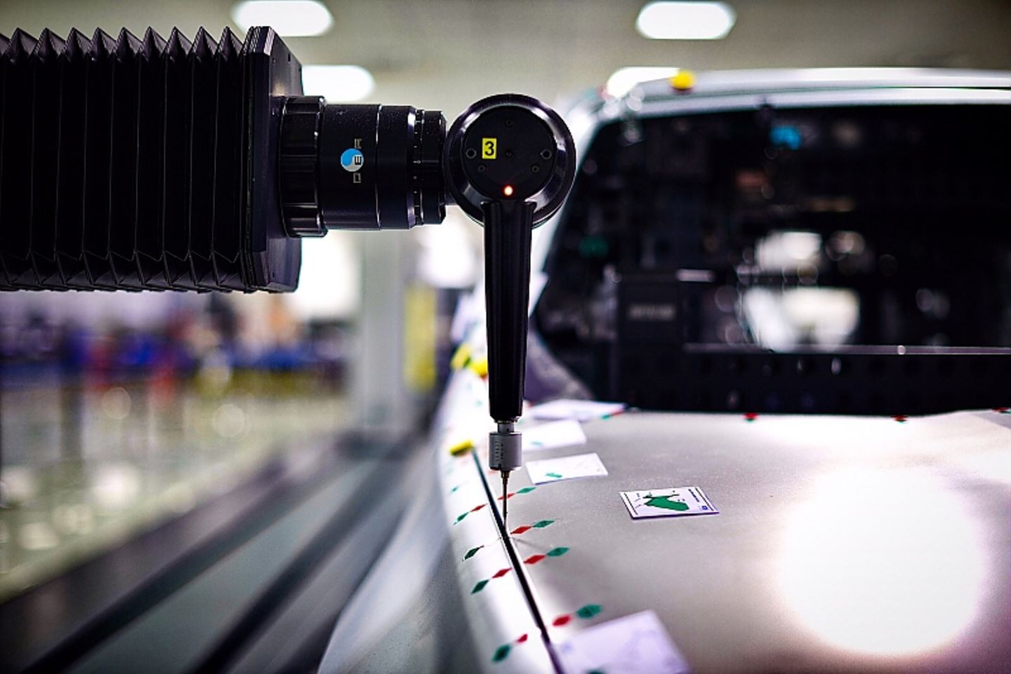 Jeep-Produktion in Melfi - Exakte Messstellen
