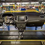 Jeep-Produktion in Melfi - Cockpit