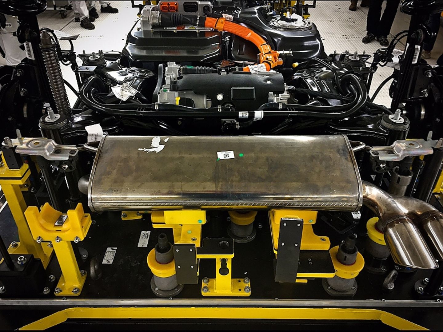 Jeep-Produktion in Melfi - Elektromotor an der Hinterachse