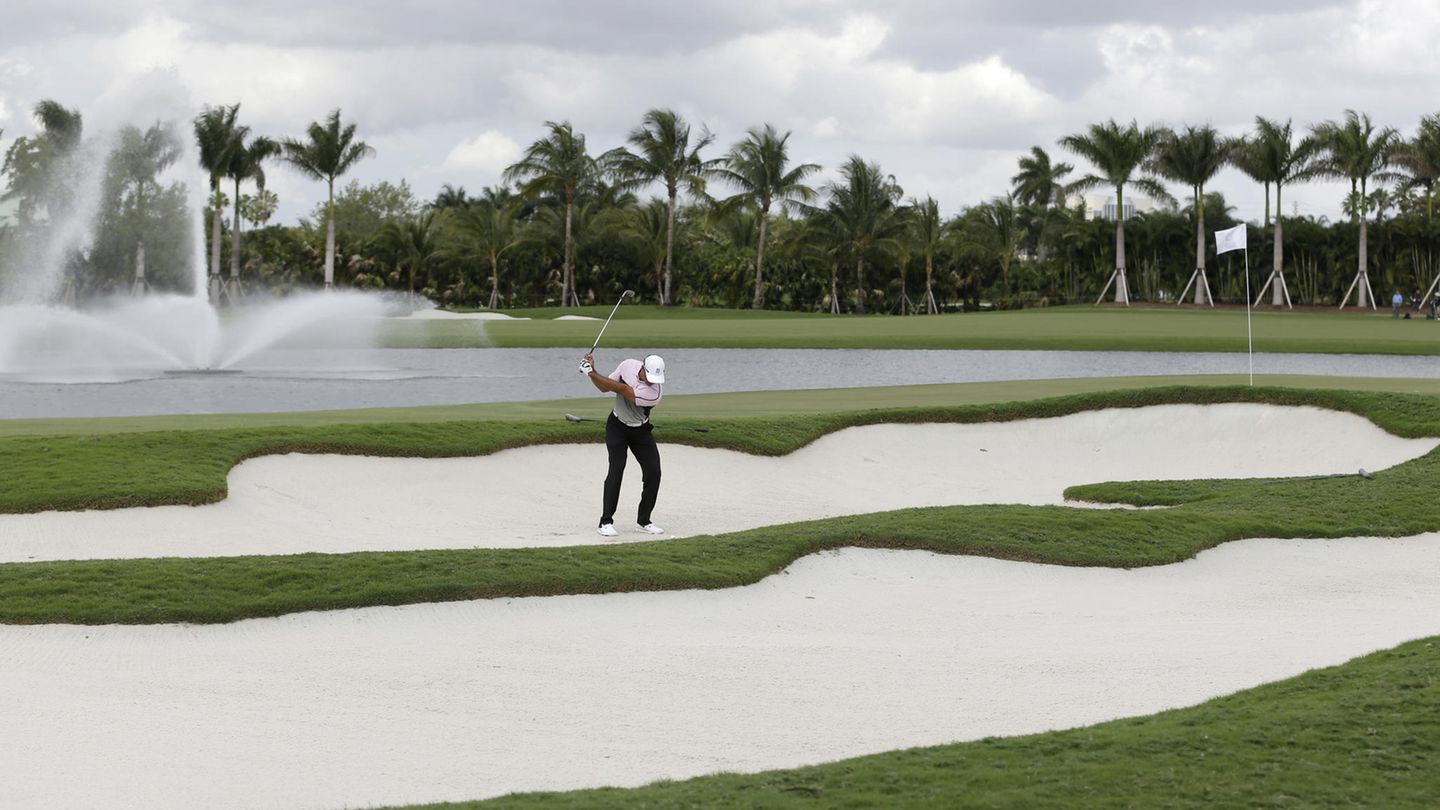 Auch Tiger Woods hat auf einem der Plätze bereits gespielt, wie hier beim Cadillac Championship Golf Tournament.