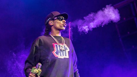 Snoop Dogg auf der Bühne