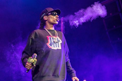 Snoop Dogg auf der Bühne