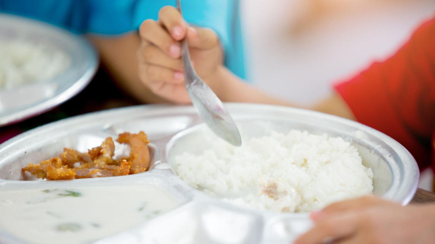 Mittagessen in der Schule