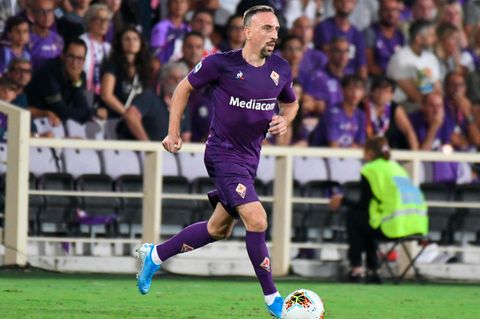Franck Ribéry für AC Florenz in Aktion