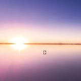 Sonnenaufgang über der Salar de Uyuni