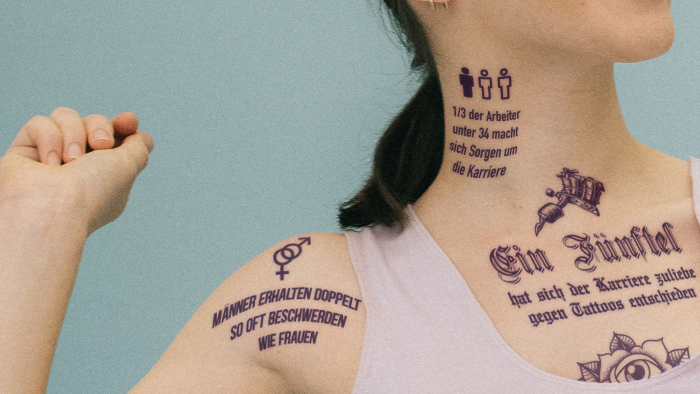 Oberarm innenseite sterne tattoo Tattoo Schrift