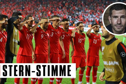 Der Hurra-Patriotismus im Stadion schwappt nach Deutschland.