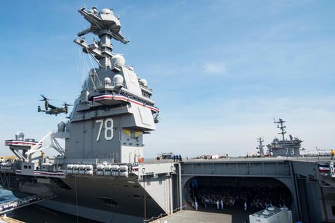 Die Träger der Ford-Klasse lösen die ältere Nimitz-Klasse ab.