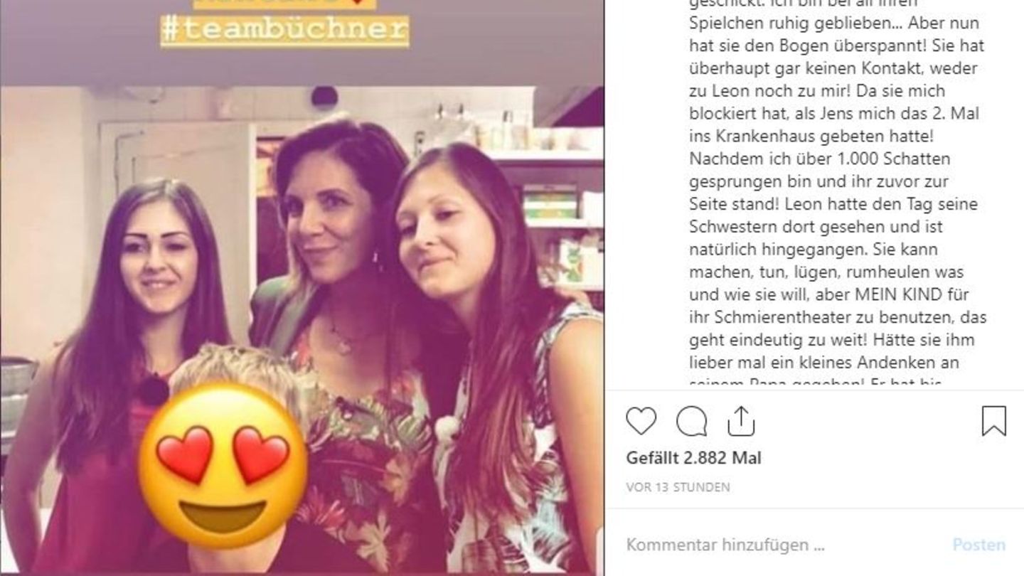 Jens Büchners Ex-Freundin und Ehefrau streiten sich (mal wieder)