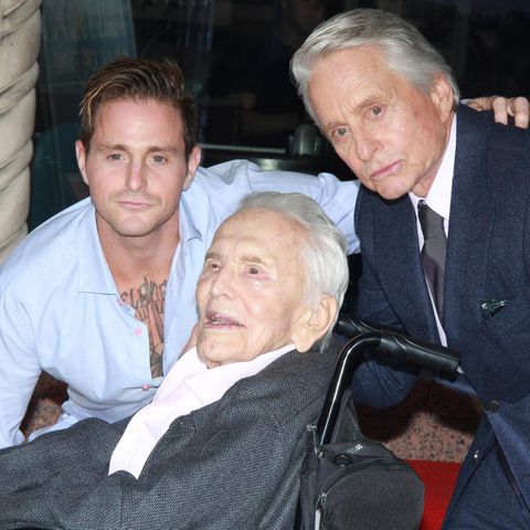 Cameron Douglas, Kirk Douglas, Michael Douglas