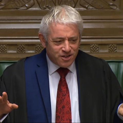 Brexit-Deal: Parlamentspräsident John Bercow ließ eine Abstimmung nicht zu