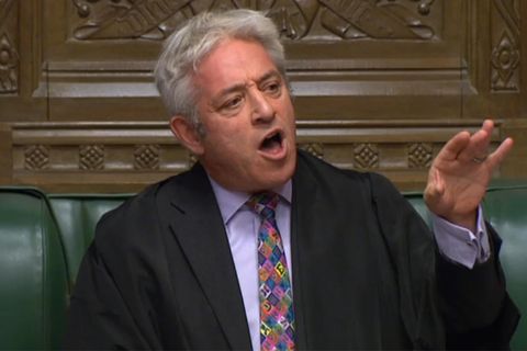 Der britische Parlamentspräsident John Bercow hat eine erneute Abstimmung über den Brexit-Vertrag abgelehnt