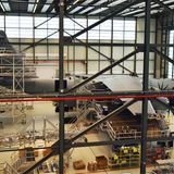 Wartungshalle für den Airbus A400M