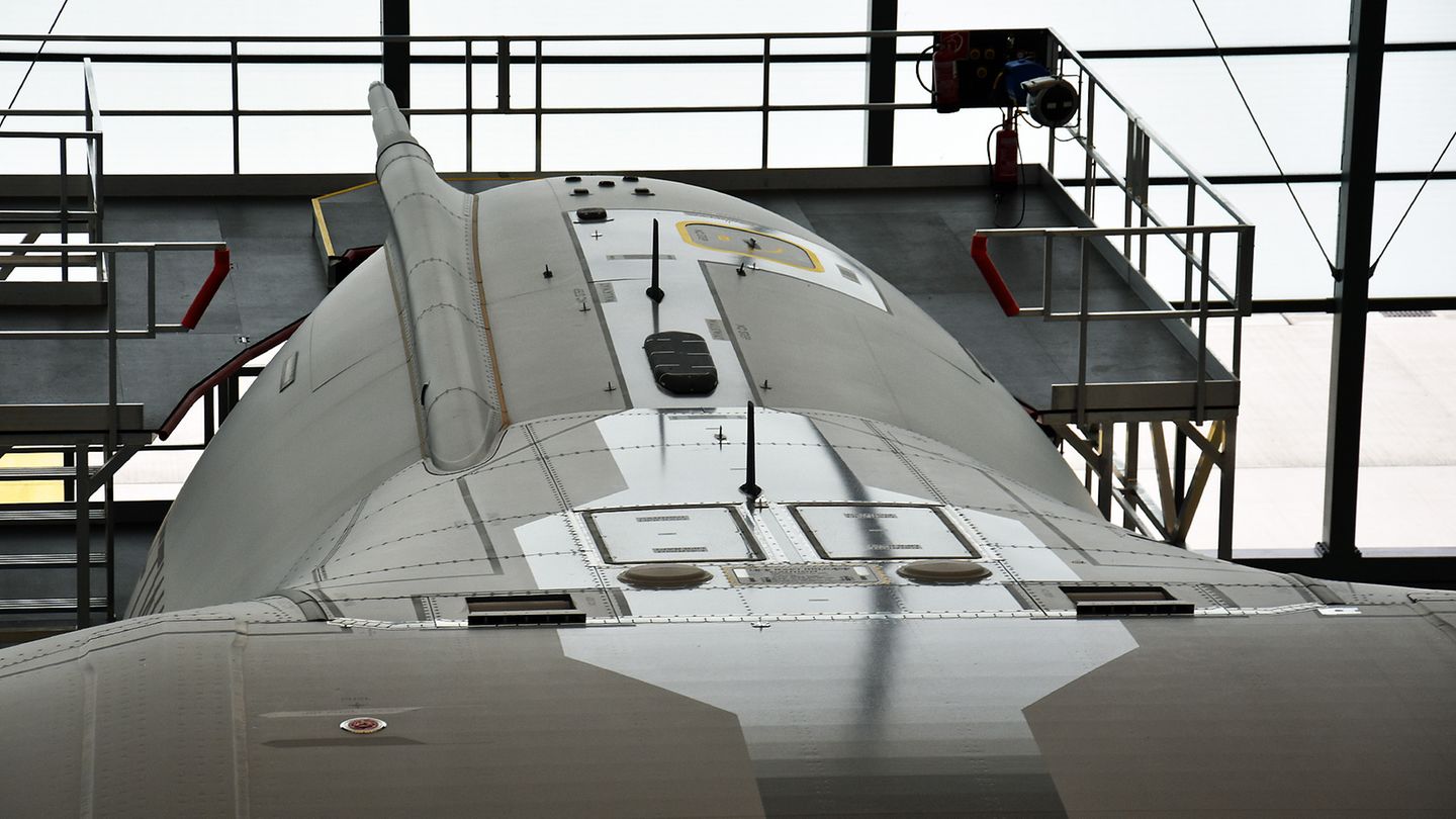 Vorderen Teil des A400M-Rumpfes