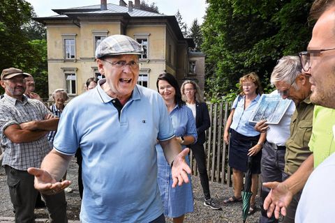 Ramelow in der Diskussion mit seinen Kritikern