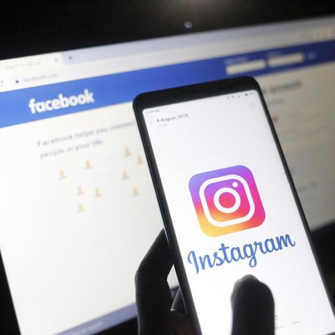Facebook und Instagram Logo
