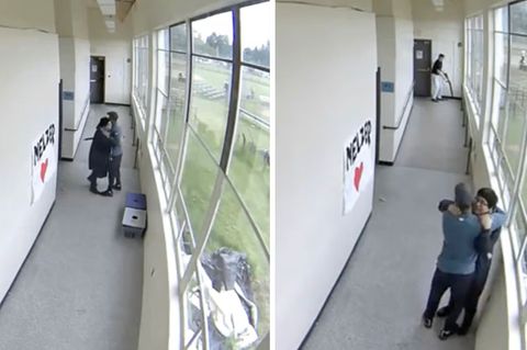 Ein Highschool-Lehrer rettet den Schüler mit einer Umarmung vor dem Selbsmord
