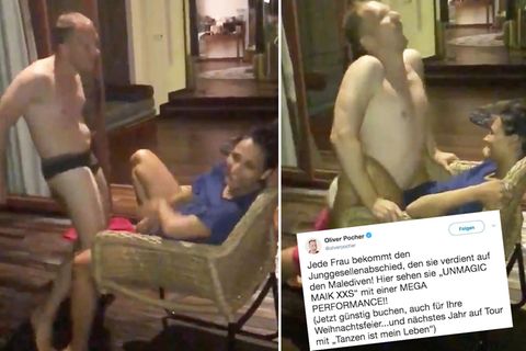 Oliver Pocher postet privaten Striptease für Ehefrau Amira: Zwischen Belustigung und Fremdscham