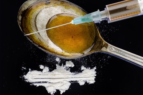 Heroin und Kokain