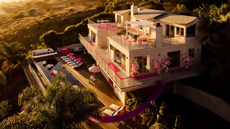 Barbie-Traumhaus Airbnb