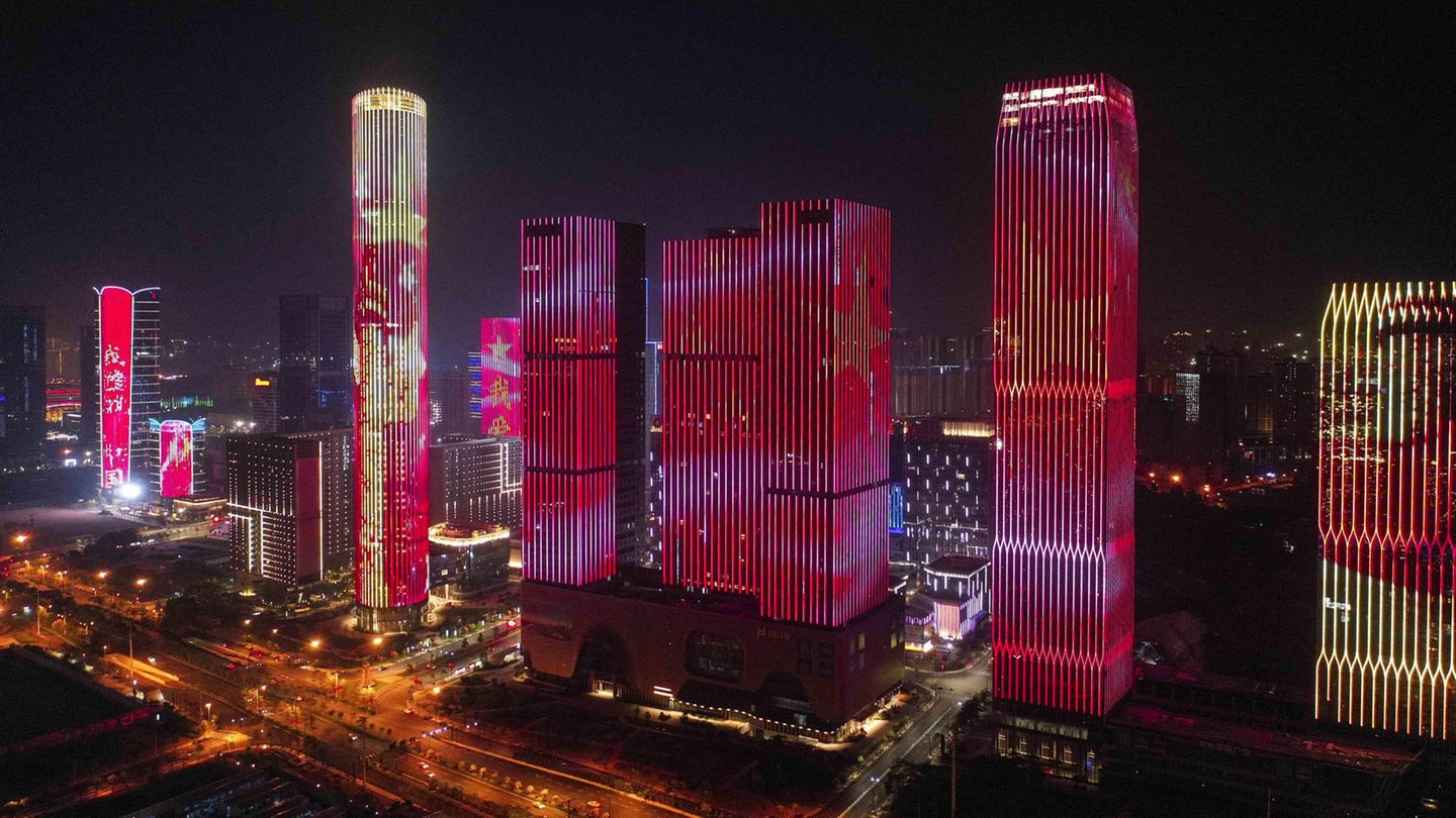 Nanning in der Guangxi-Provinz