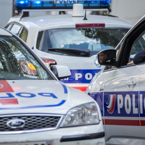 Polizeiautos in Frankreich
