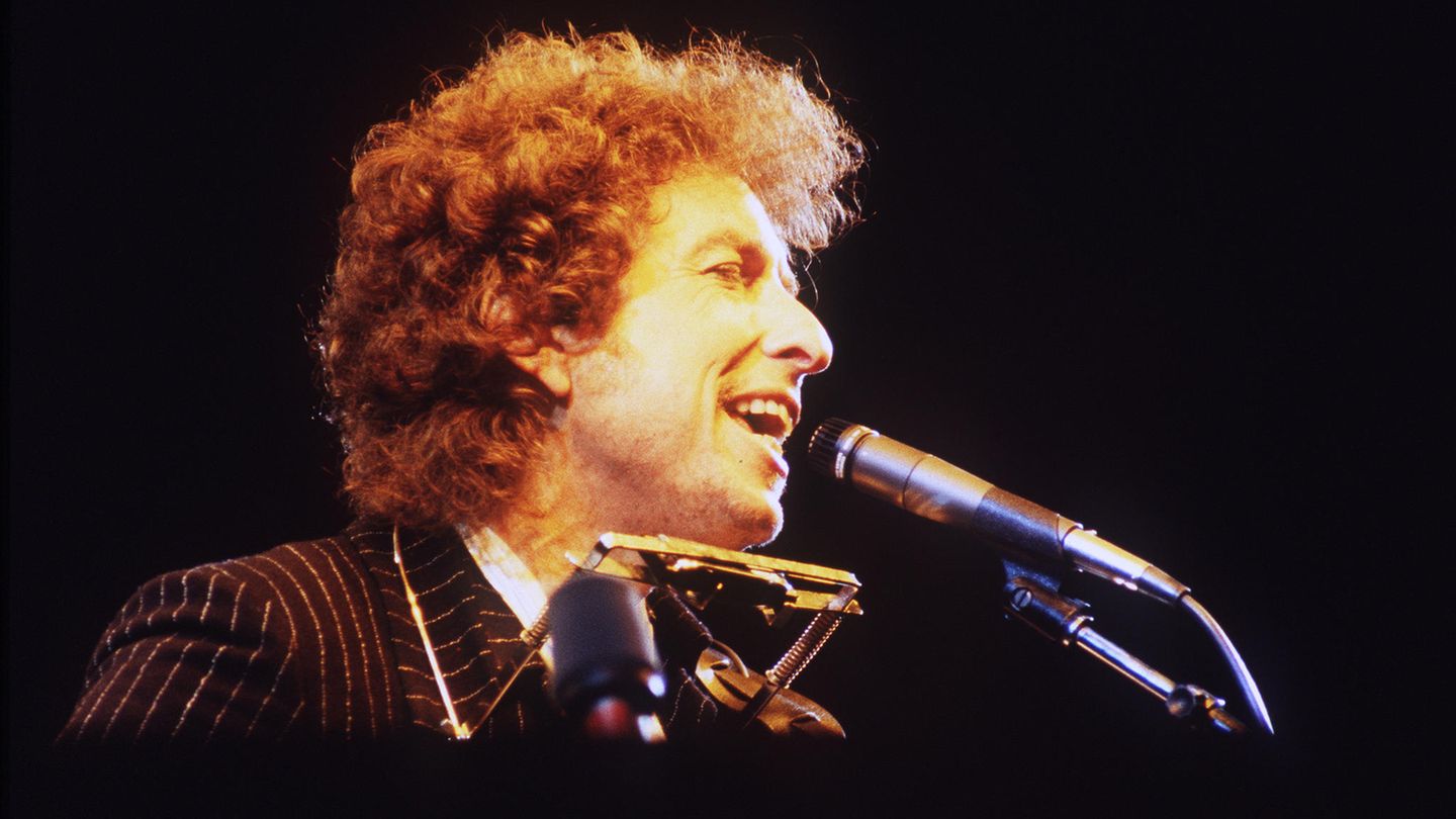 Es geht ihm gut, keine Sorge: Songwriter Bob Dylan auf der Bühne