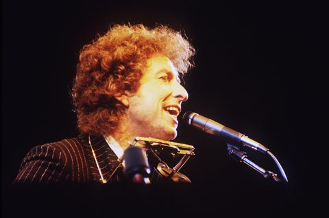 Es geht ihm gut, keine Sorge: Songwriter Bob Dylan auf der Bühne