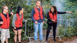 Reporterin Julia weist den Weg