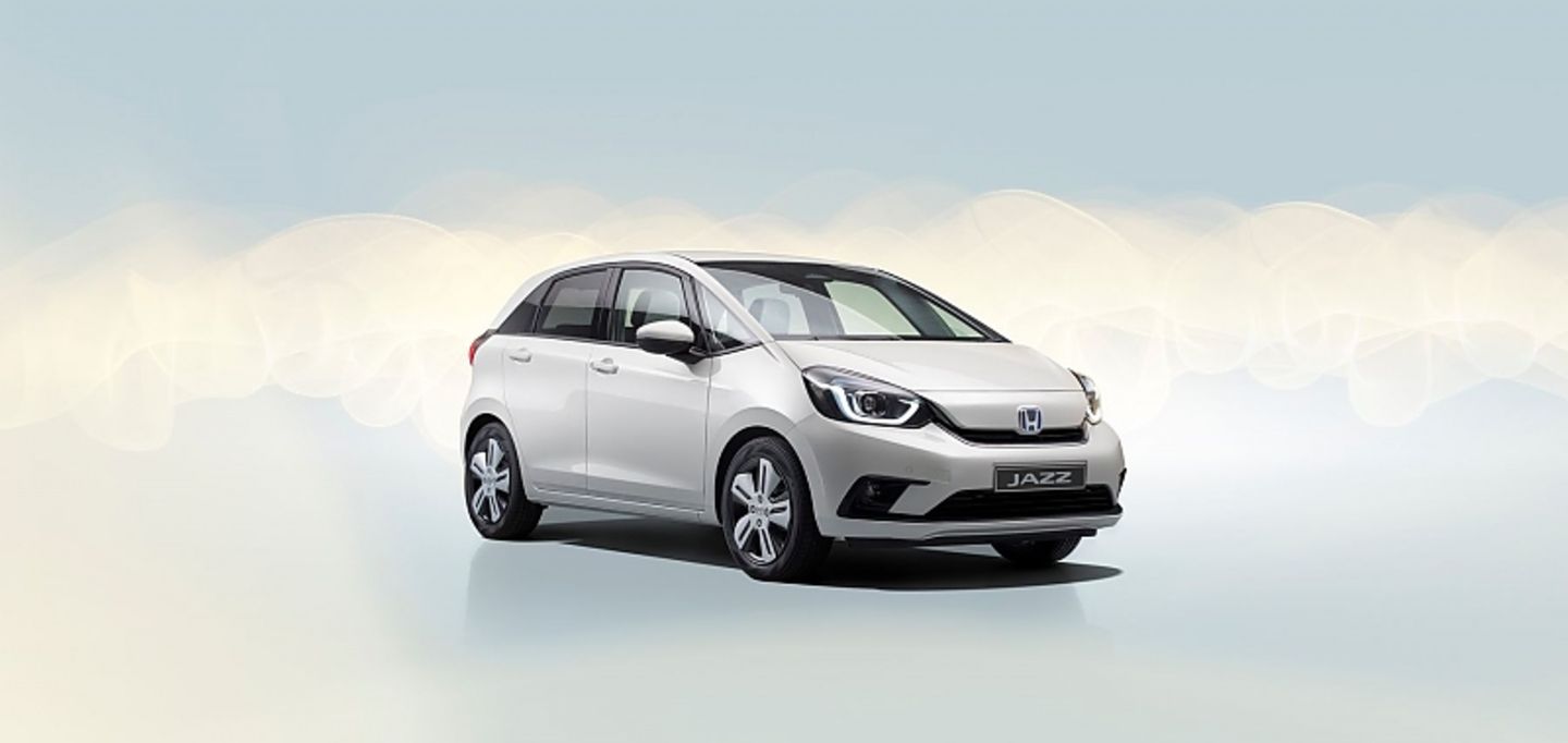 Der Honda Jazz ist serienmäßig mit einem Hybridantrieb ausgestattet