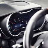 Das Kombiinstrument im Alpine A110S ist rein digital